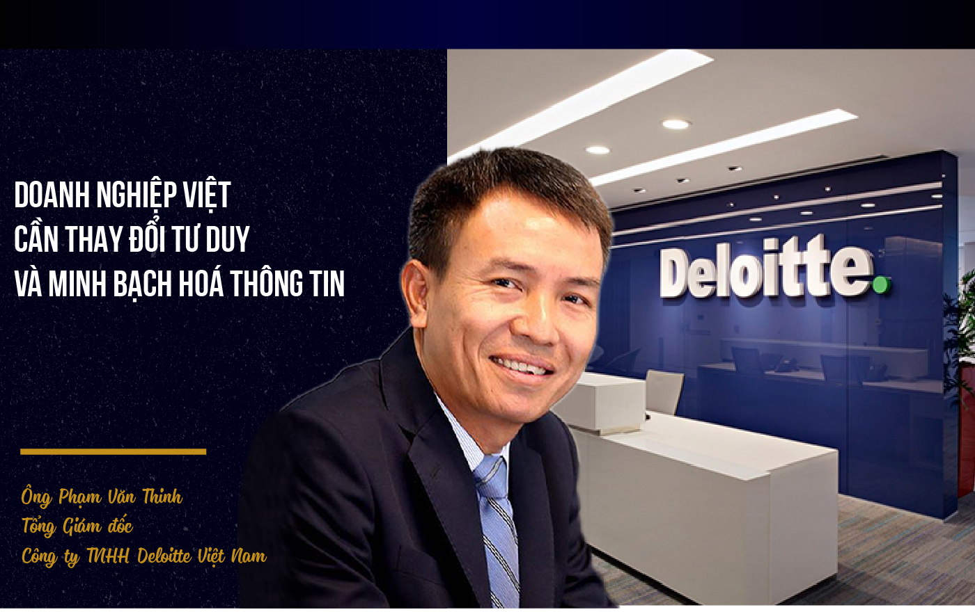 DOANH NGHIỆP VIỆT CẦN THAY ĐỔI TƯ DUY VÀ MINH BẠCH HOÁ THÔNG TIN