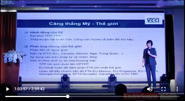 HỘI THẢO : CHIẾN TRANH THƯƠNG MẠI MỸ -TRUNG, TƯƠNG LẠI CỦA DOANH NGHIỆP SẢN XUẤT !