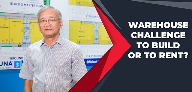 Warehouse challenge to build or to rent?