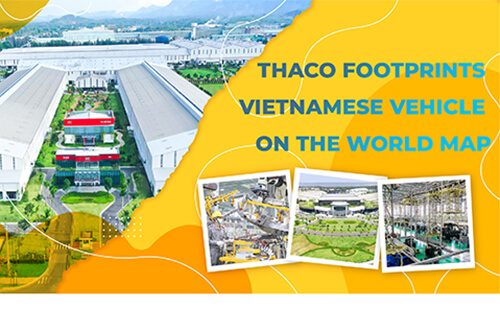 THACO Footprints Vietnamese Vehicle On The World Map