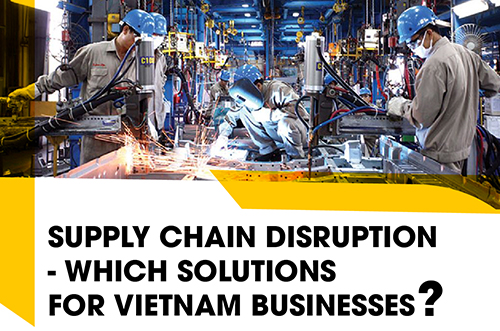 SUPPLY CHAIN ​​DISRUPTION – WHICH SOLUTIONS FOR VIETNAM BUSINESSES?