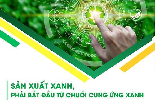 SẢN XUẤT XANH, PHẢI BẮT ĐẦU TỪ CHUỖI CUNG ỨNG XANH