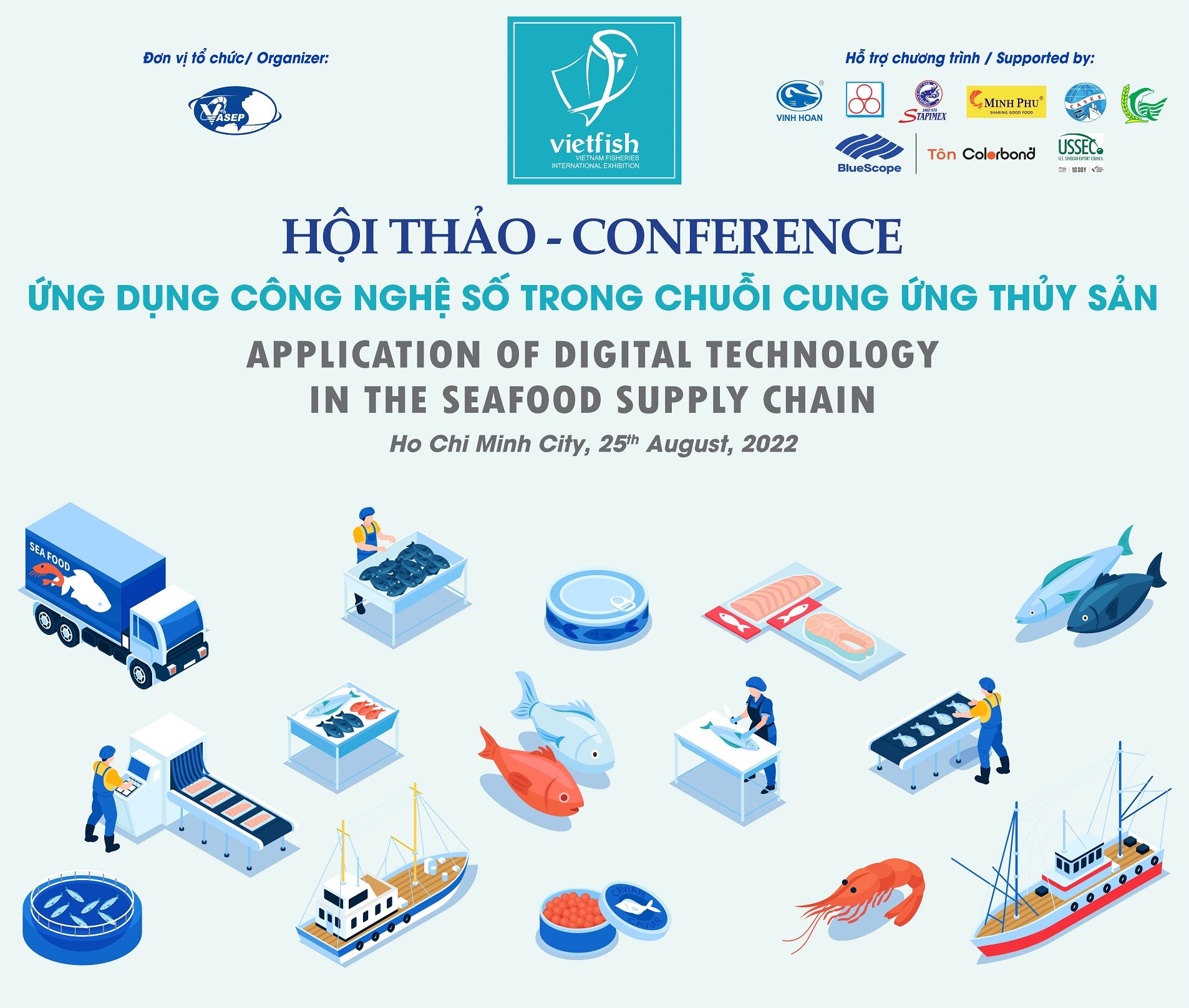 Chuỗi hội thảo tại Triển lãm Thủy Sản Quốc tế VIETFISH 2022