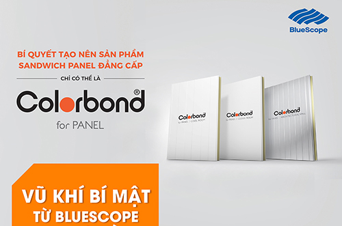 VŨ KHÍ BÍ MẬT TỪ BLUESCOPE CHO CHỦ ĐẦU TƯ XÂY NHÀ NHÀ XƯỞNG VỚI SANDWICH PANEL