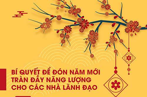 BÍ QUYẾT ĐỂ ĐÓN NĂM MỚI TRÀN ĐẦY NĂNG LƯỢNG CHO CÁC NHÀ LÃNH ĐẠO