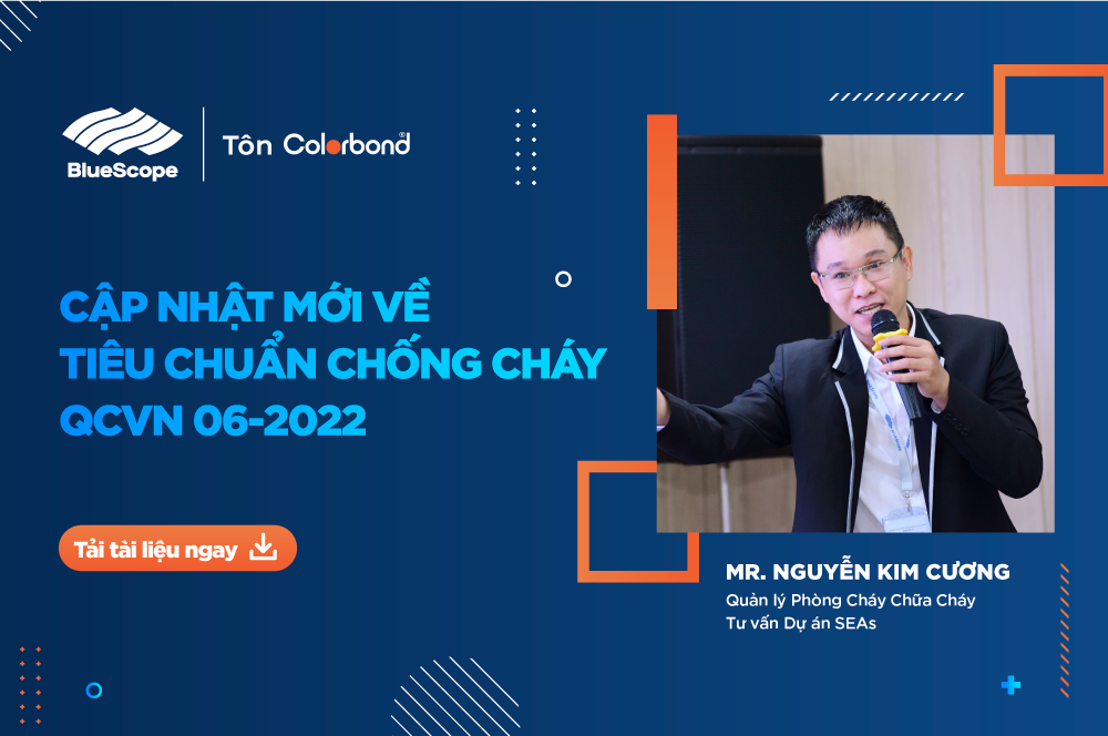 CẬP NHẬT MỚI VỀ TIÊU CHUẨN CHỐNG CHÁY QCVN 06-2022 NHẬN DIỆN THUẬN LỢI, THÁO GỠ KHÓ KHĂN