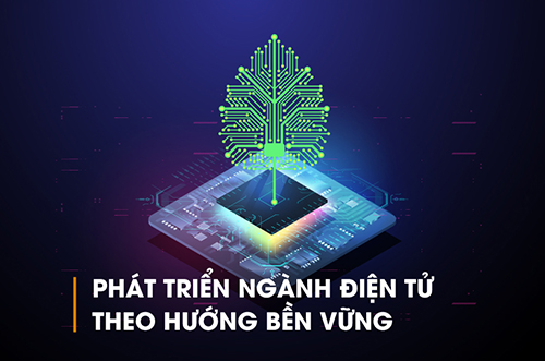 PHÁT TRIỂN NGÀNH ĐIỆN TỬ THEO HƯỚNG BỀN VỮNG