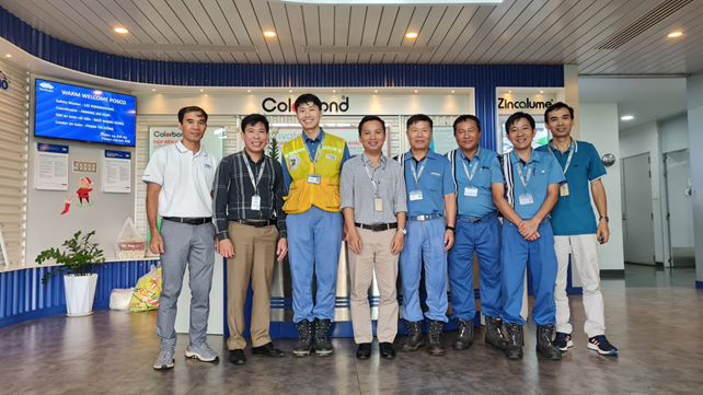 Share Safety management experience with Posco – Vietnam company