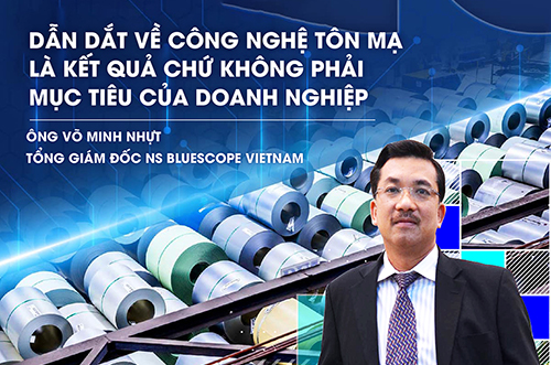 DẪN DẮT VỀ CÔNG NGHỆ TÔN MẠ LÀ KẾT QUẢ CHỨ KHÔNG PHẢI MỤC TIÊU CỦA DOANH NGHIỆP