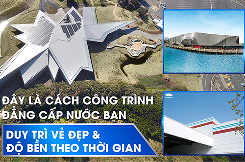 ĐÂY LÀ CÁCH CÔNG TRÌNH ĐẲNG CẤP NƯỚC BẠN DUY TRÌ VẺ ĐẸP VÀ ĐỘ BỀN THEO THỜI GIAN